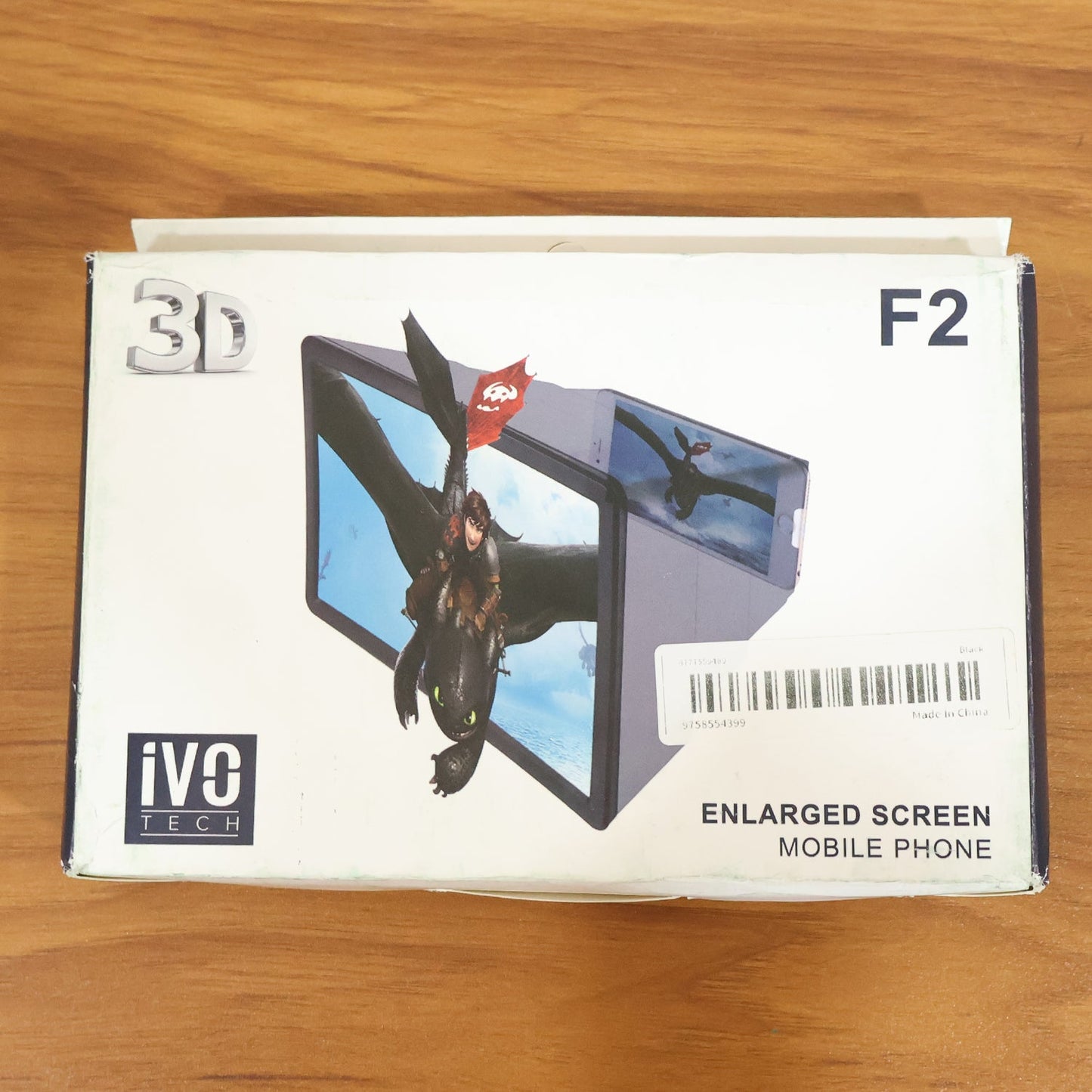 Eye protection mobile screen magnifier