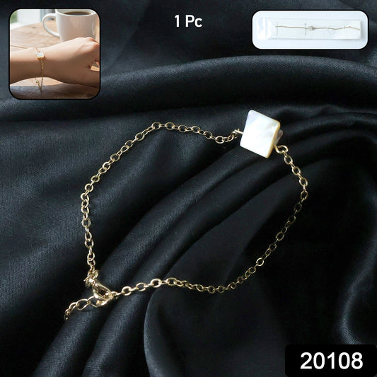 Premium Elegant Adjustable Chain Bracelet (1 Pc / Mix Design)