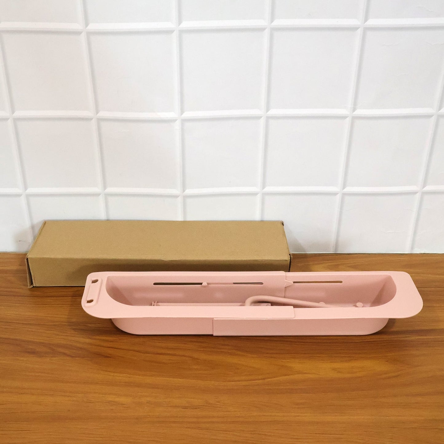 Rust resistant sink shelf holder