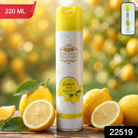 Next Premium English Leather Lemon Air Freshener Spray 220 ML
