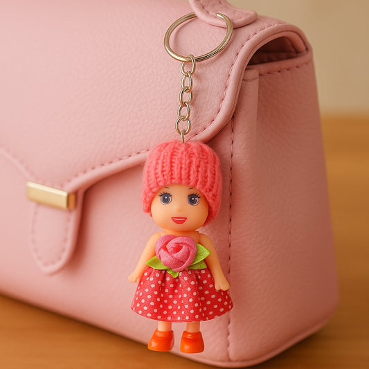 Doll keychain for bag