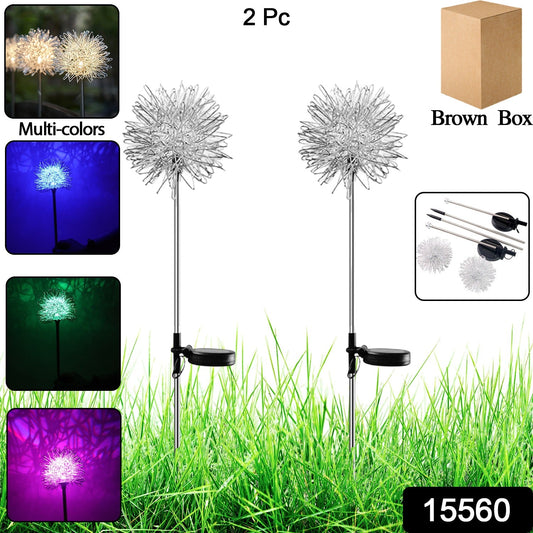 Solar color changing lights