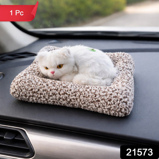 Cute dashboard cat ornament