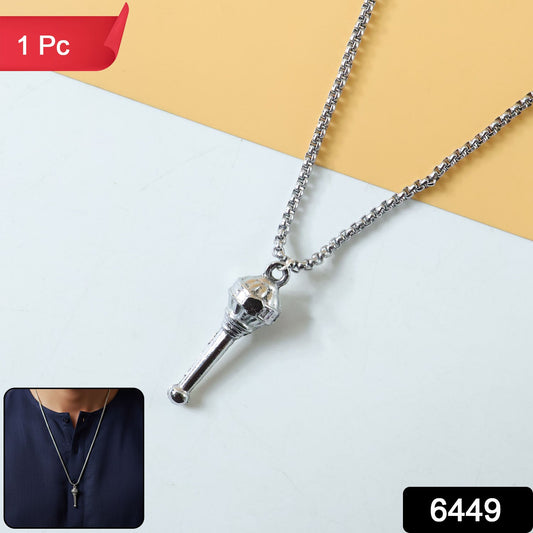 Lord Hanuman Gada Pendant With Chain (1 Pc)