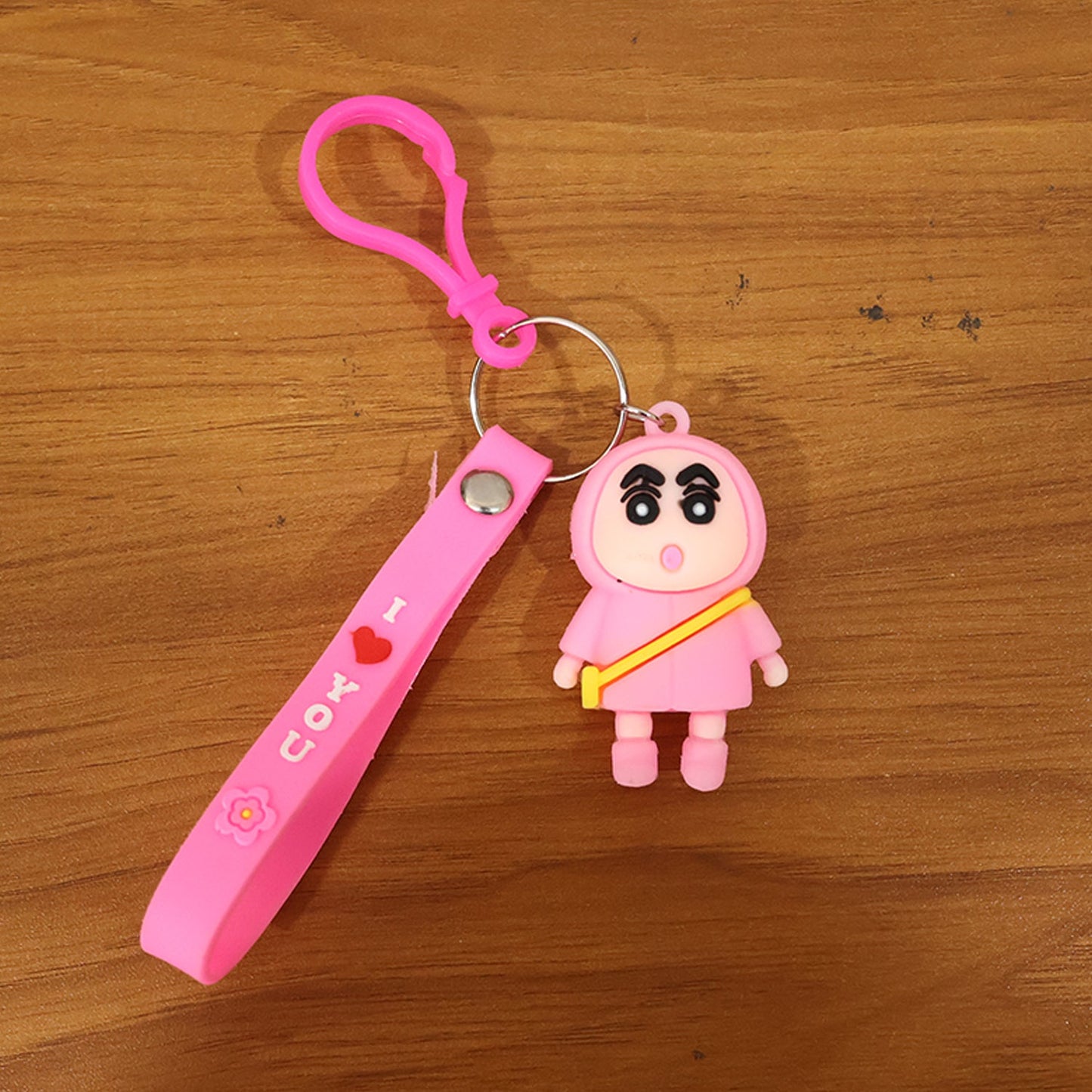 Cute Cartoon Doll Figure Keychain (1 Pc)
