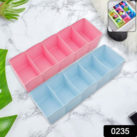 5 compartment storage organizer