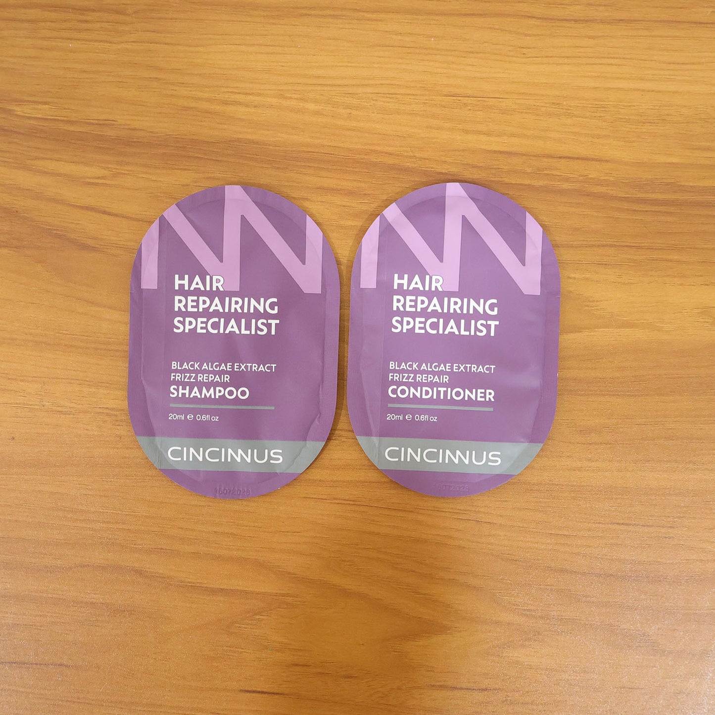 Hair Repair Shampoo and Conditioner Combo Sachet Set (2 Pc, 20ML Each)