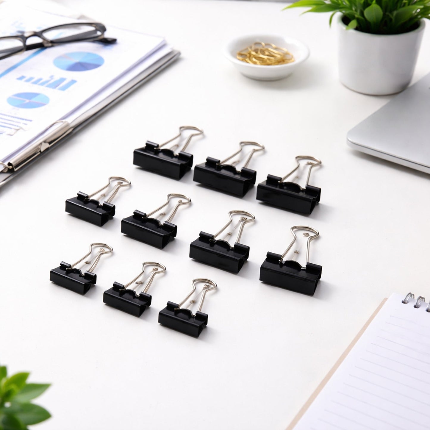Binder Clips Set