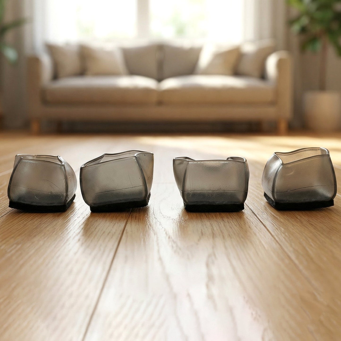 Silicone Furniture Leg Pads & Chair Foot Covers (4 Pc Set)