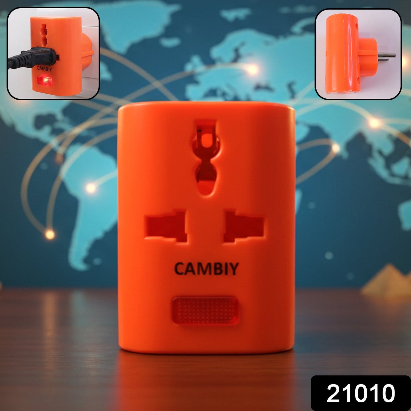  Universal travel plug adapter