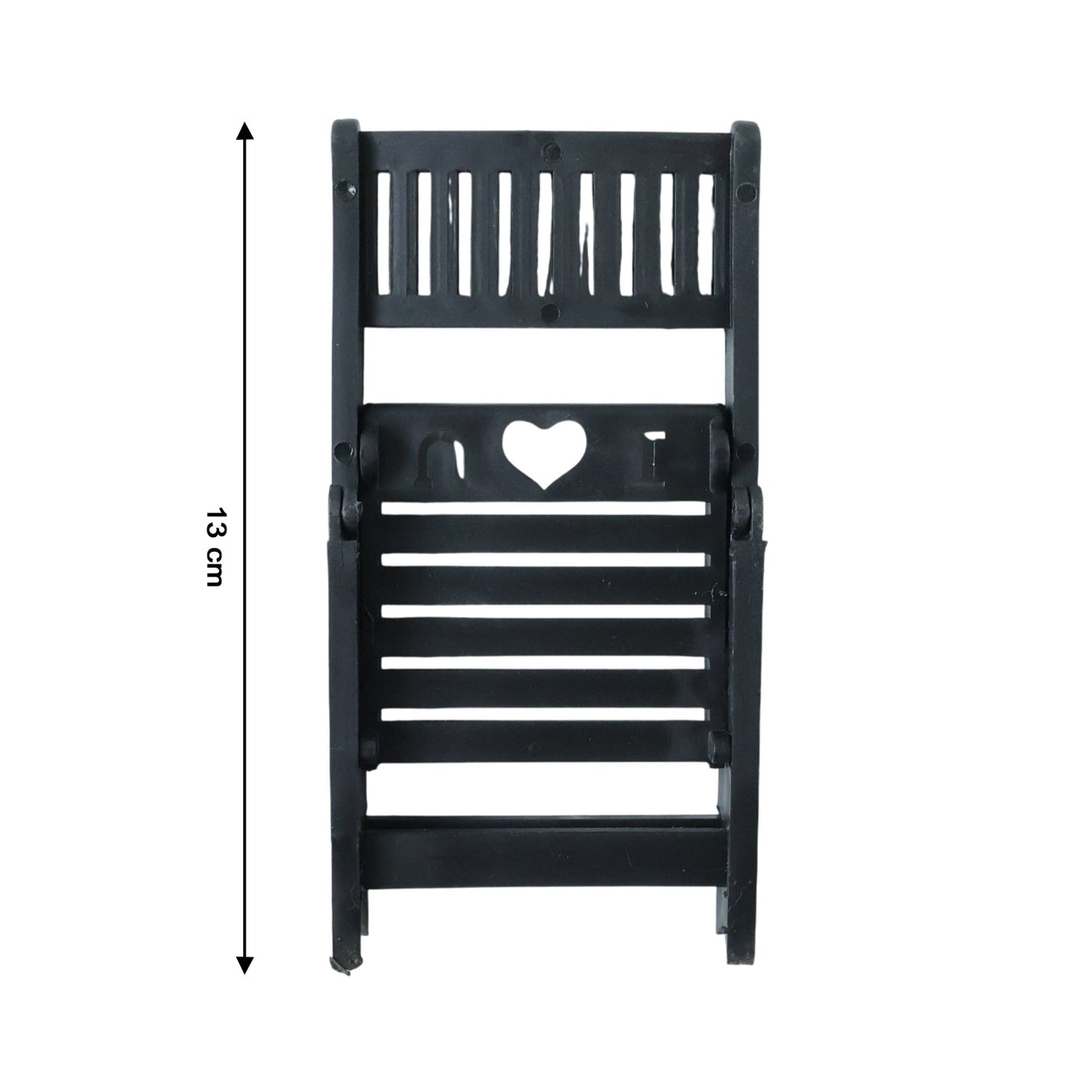 Mini Chair Shape Mobile Stand Holder (1 Pc / Balck Color)