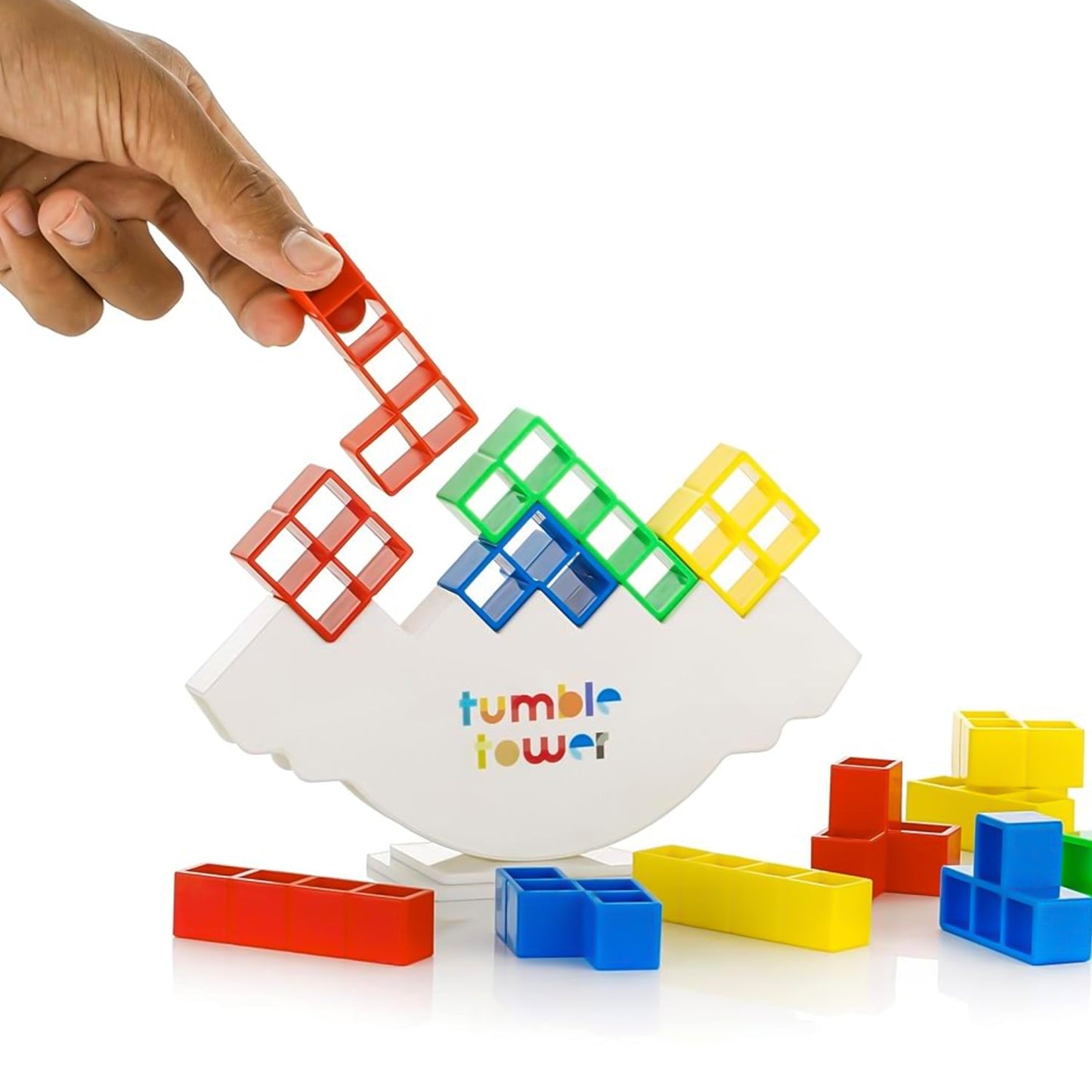 Educational balance blocks game