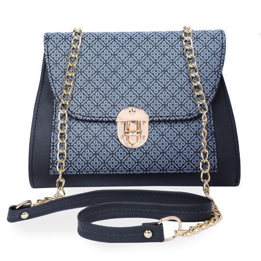 Generic Women's Faux Leather Sling Bag (Grey)