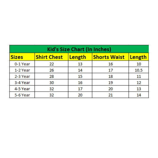 Generic Boy's Cotton Blend Printed Short Sleeve Shirt (MultiColor)