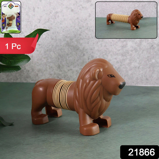 Animal design flexible spring toy