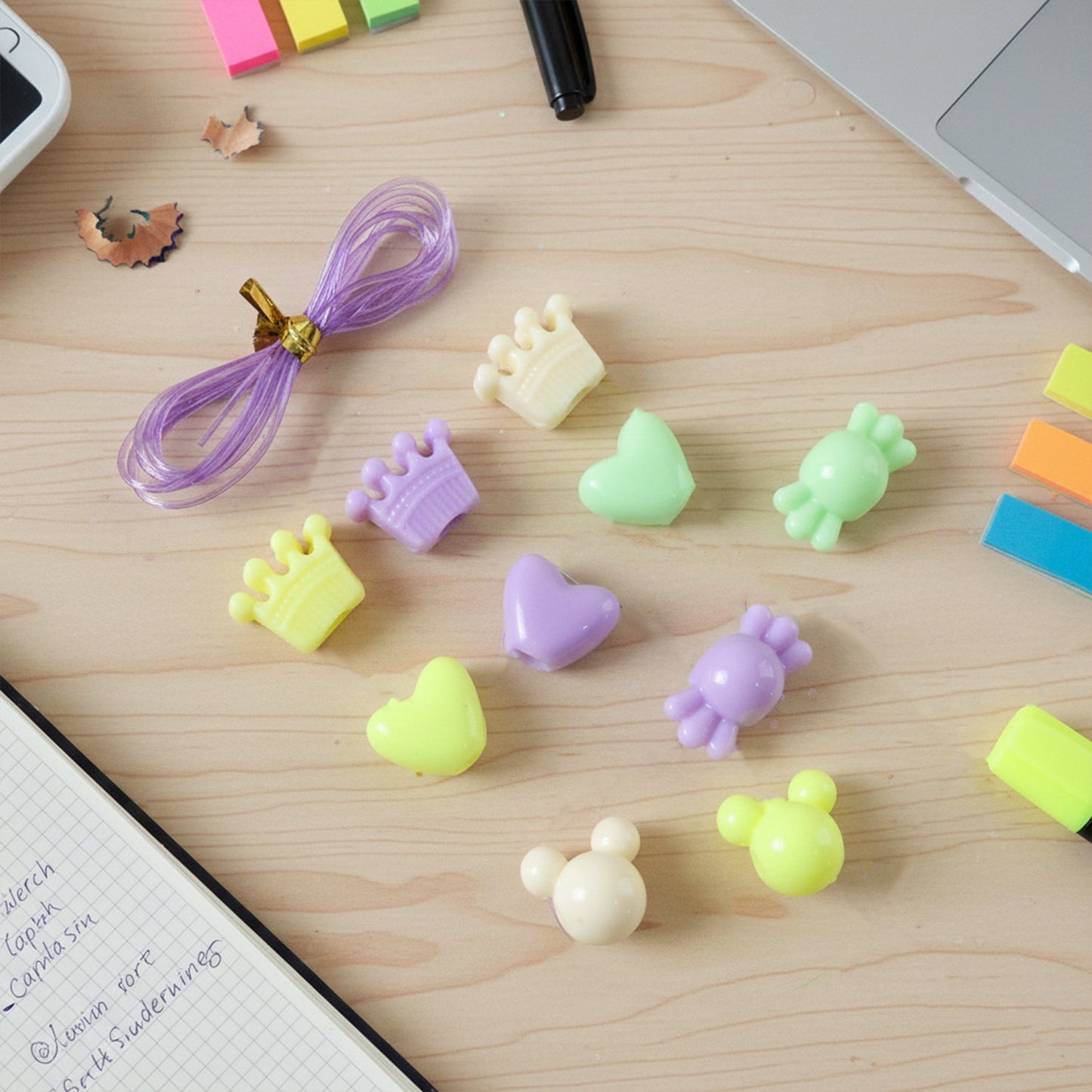 DIY Fashion Beading Jewellery Making Kit (1 Set)