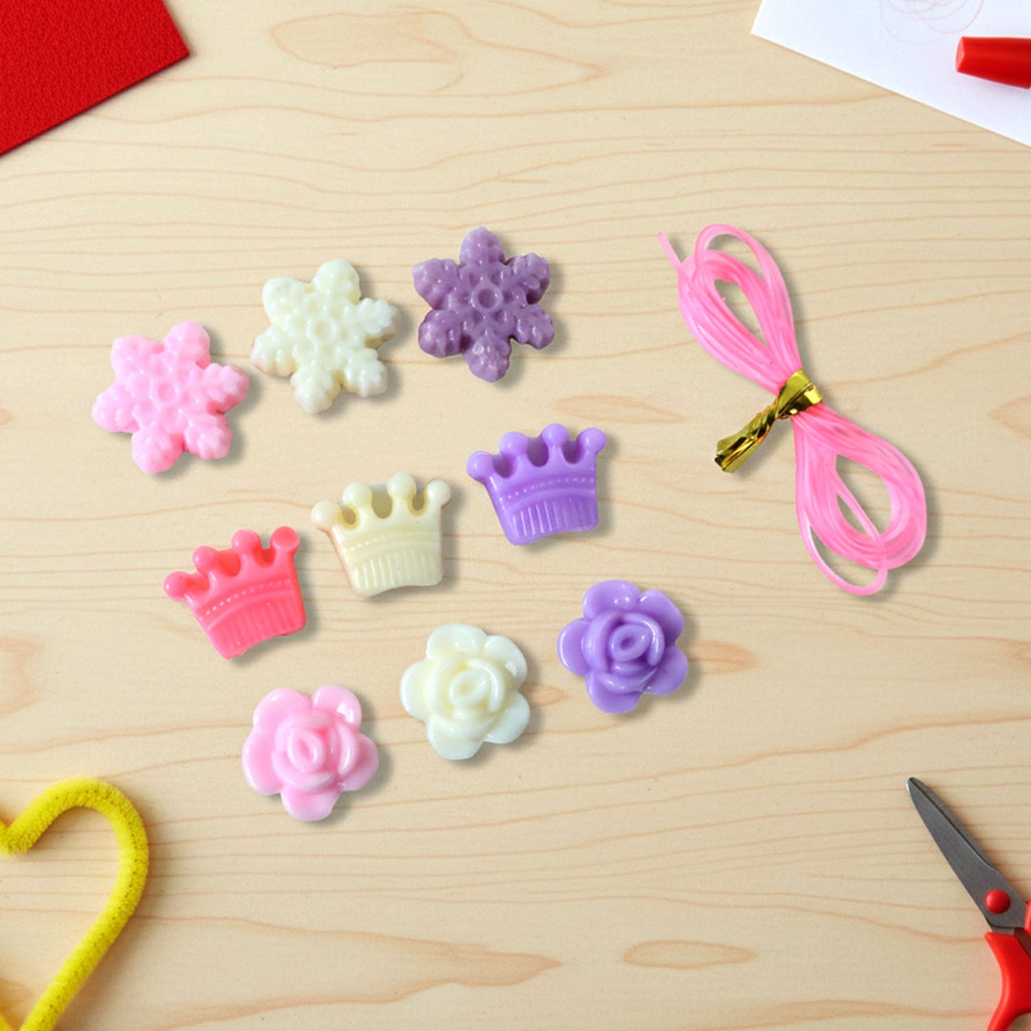 DIY Fashion Beading Jewellery Making Kit (1 Set)