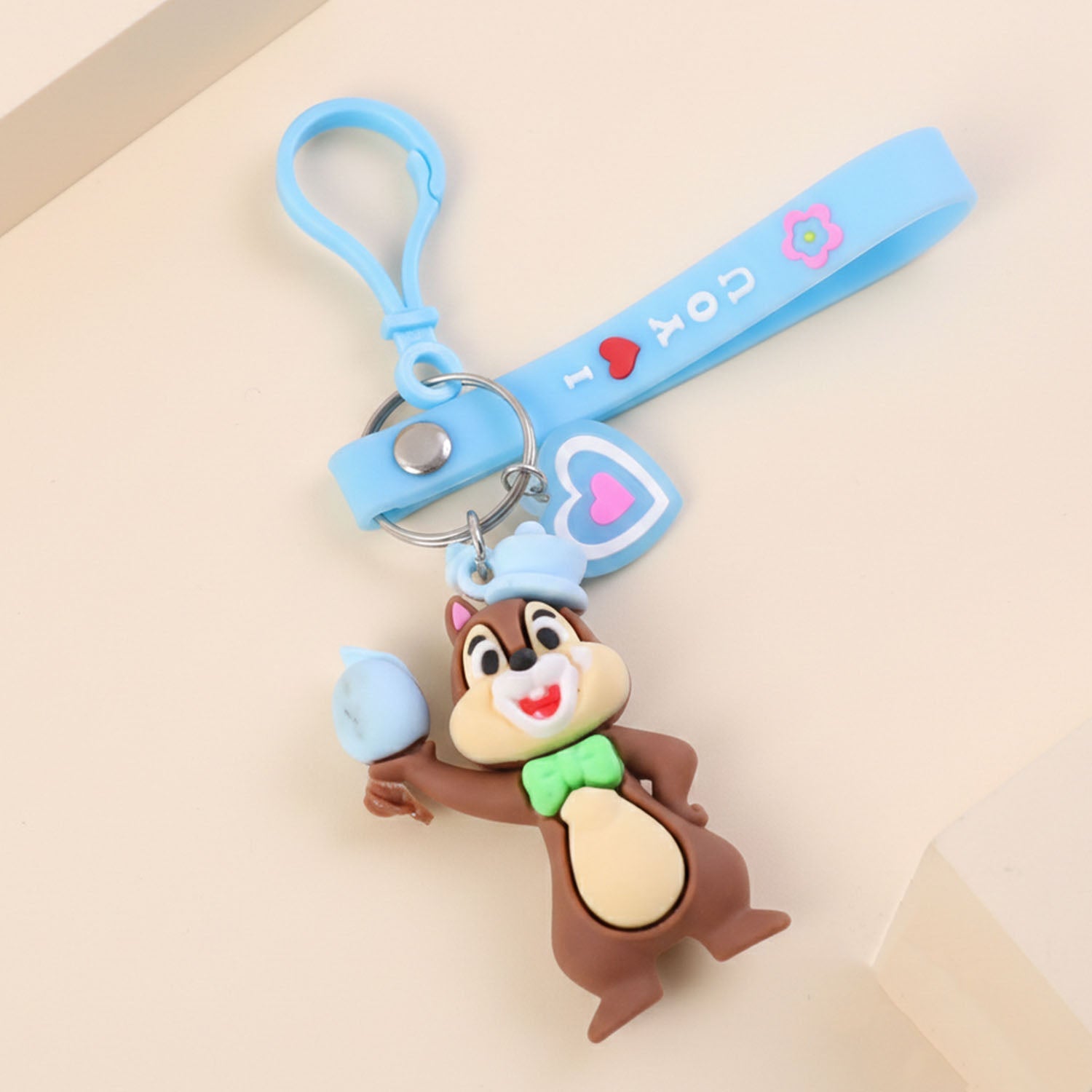 Kids animal keychain charm